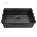 Aquacubic 32 Inch Deep Single Bowl Undermount Sinks Workstation 18/16 Gauge 304 Stainless Steel Ledge kitchen Workstation